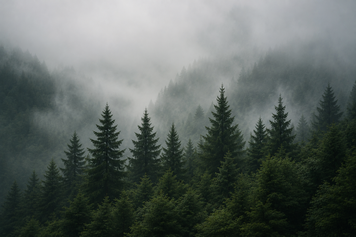 自然環境中的風聲、樹葉與遠近聲音場景，呈現聲景、環境聲音與五感識別概念